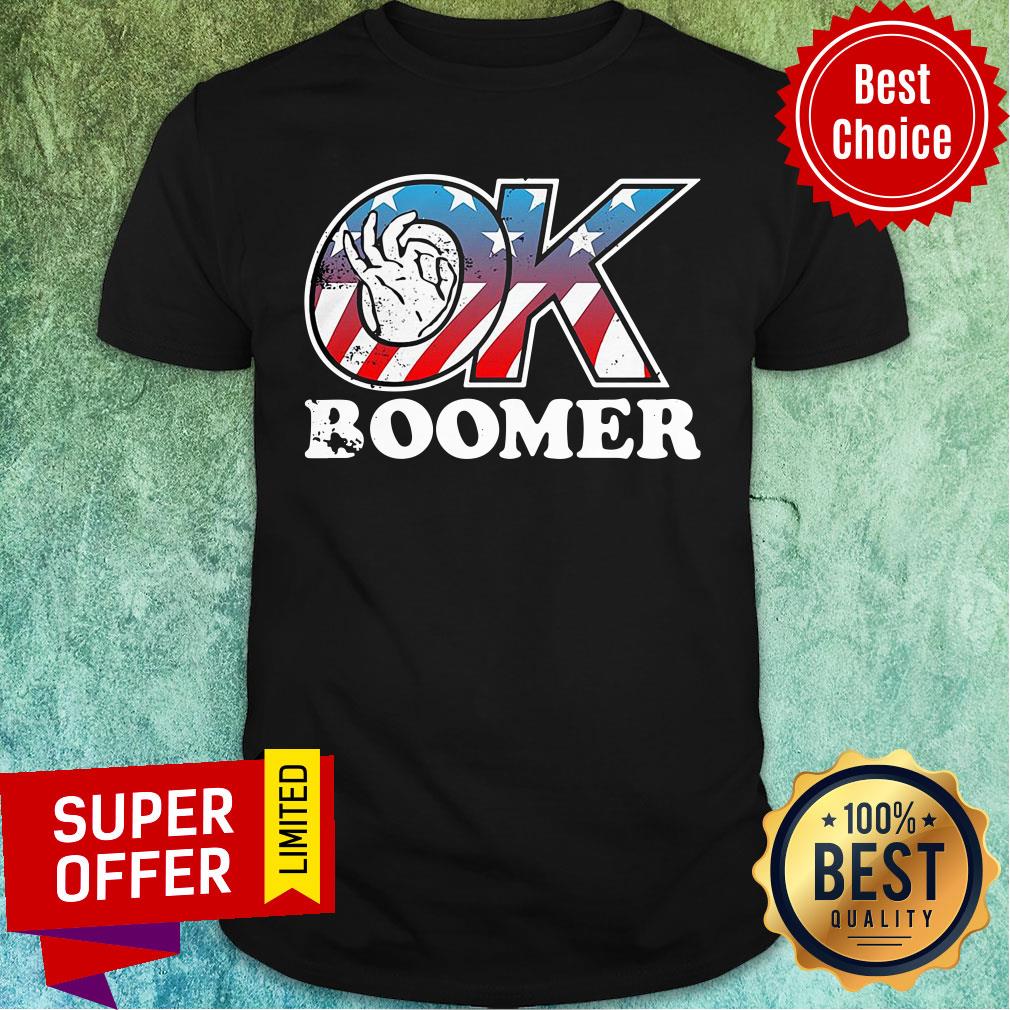 OK Boomer American Flag Shirt