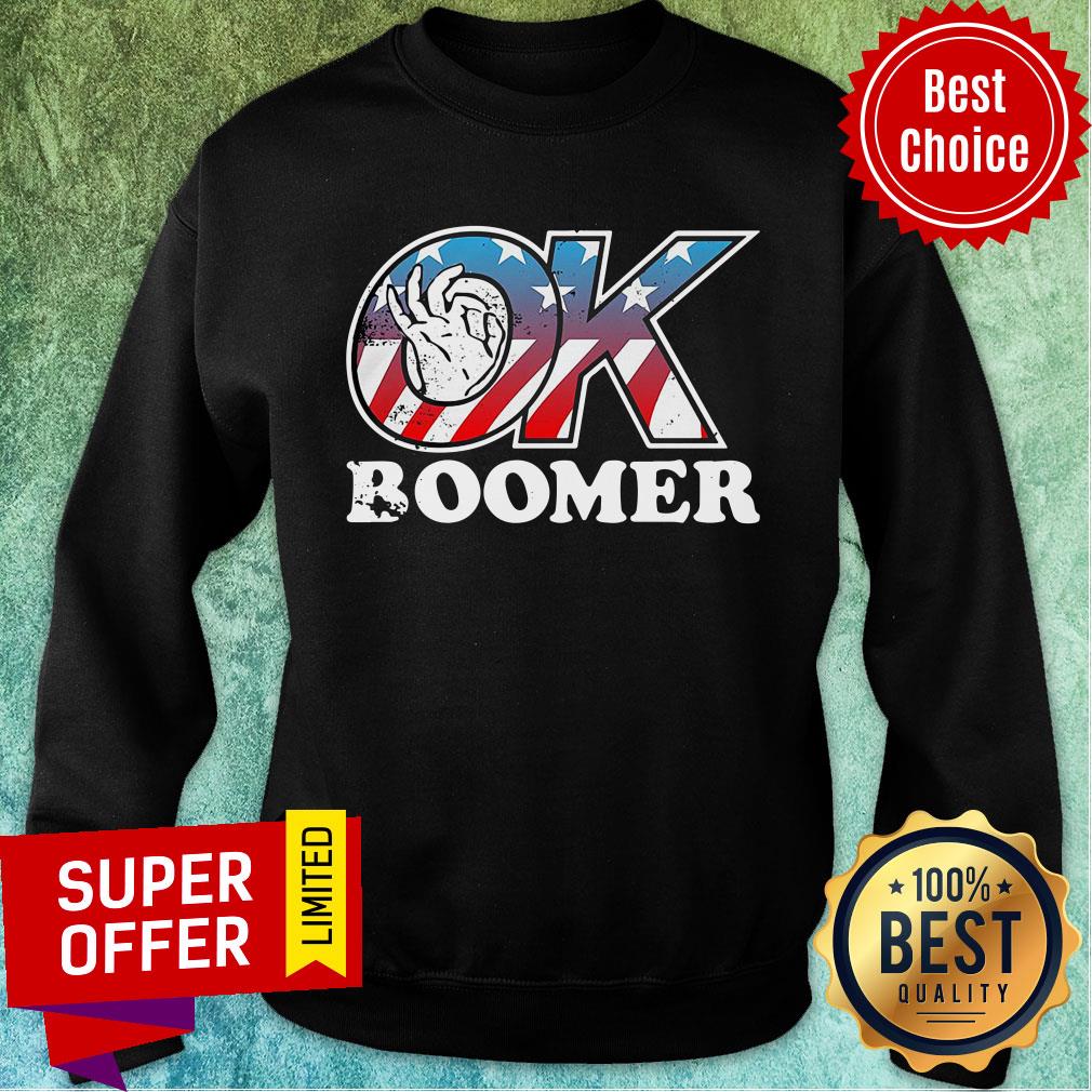 OK Boomer American Flag Shirt