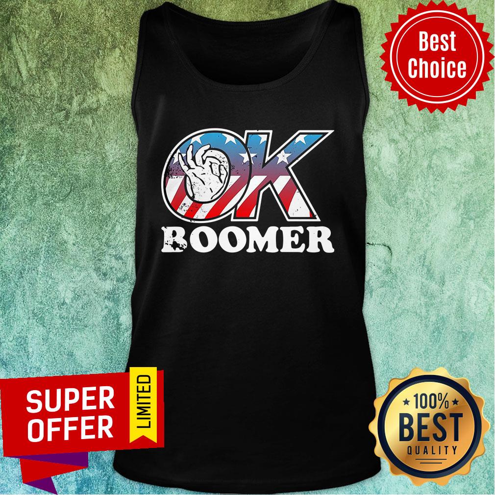 OK Boomer American Flag Shirt