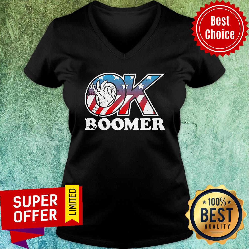OK Boomer American Flag Shirt
