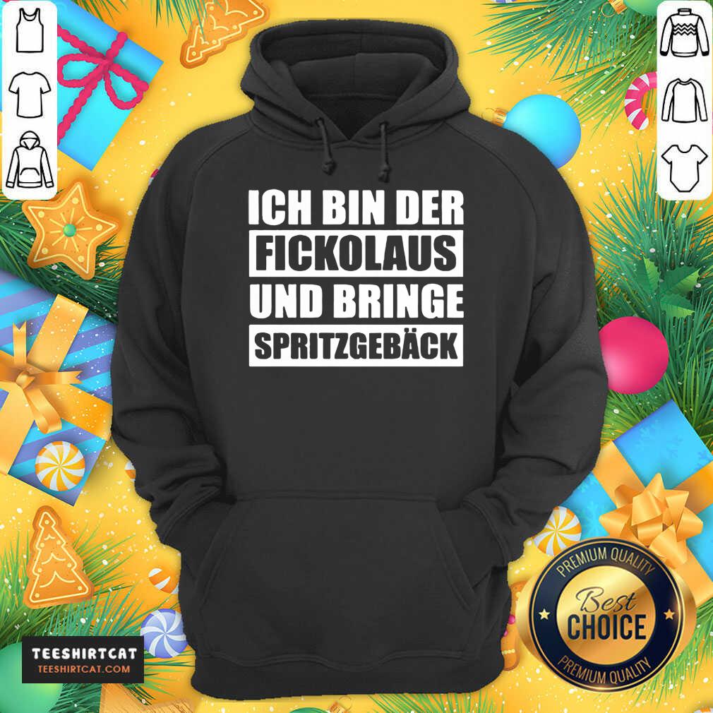 Original Ich Bin Der Fickolaus Und Bringe Spritzgebäck Shirt