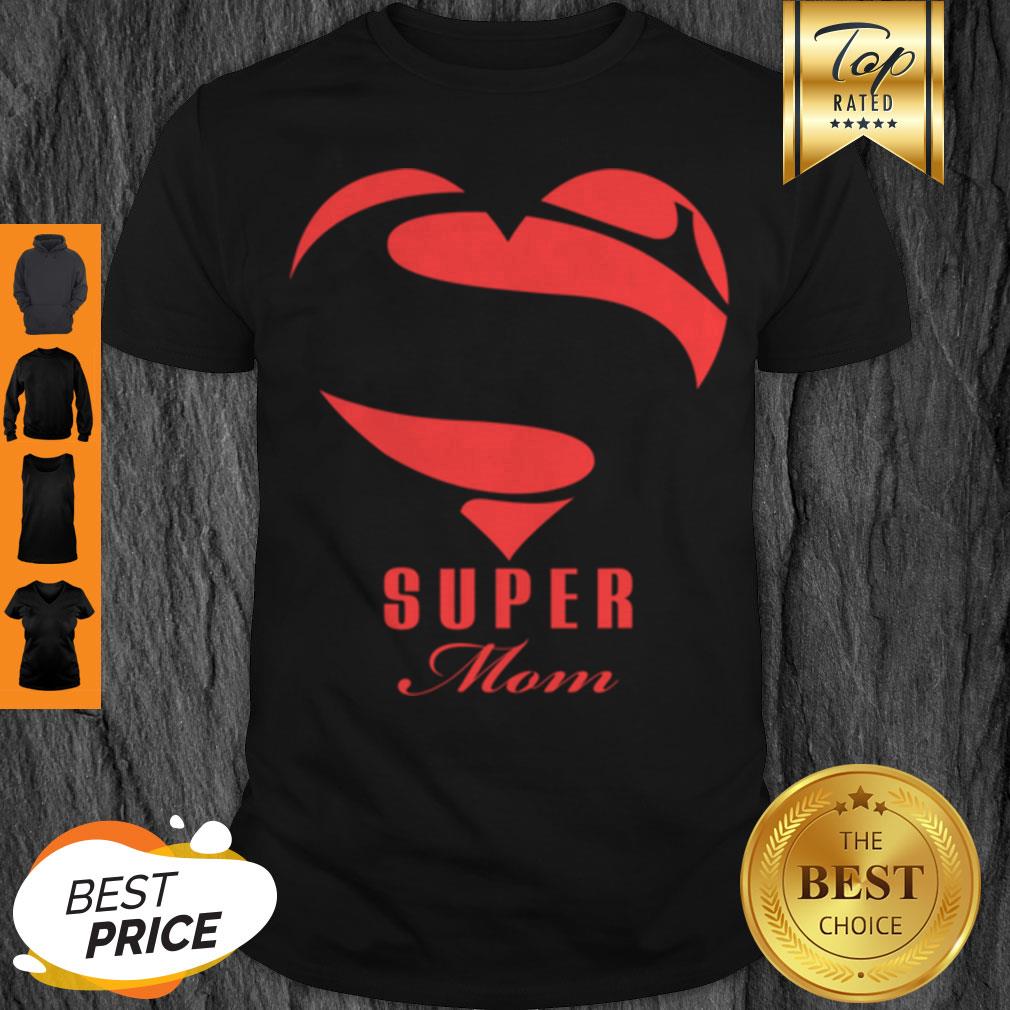 Original Super Mom Superhero Gift Mother Father Day Shirt