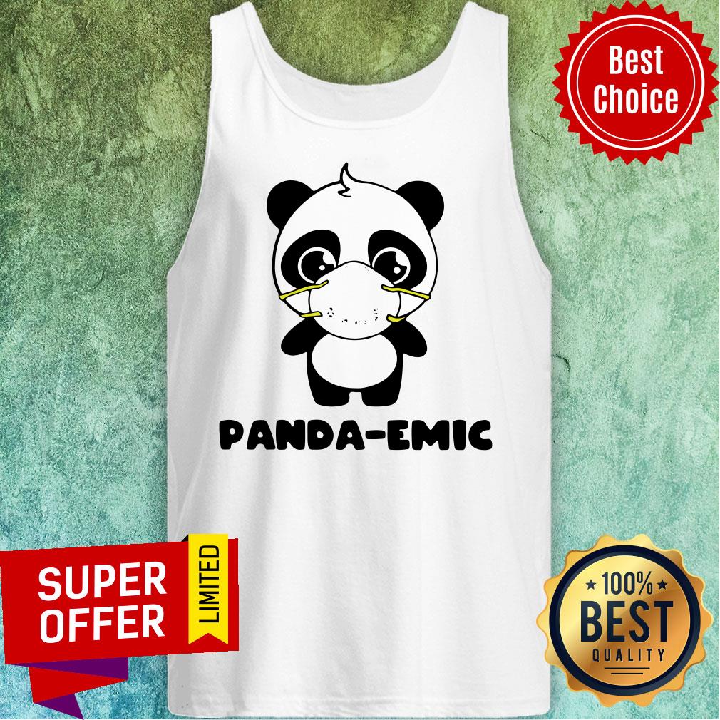 Panda Emic Cute Quarantine Social Distancing Shirt