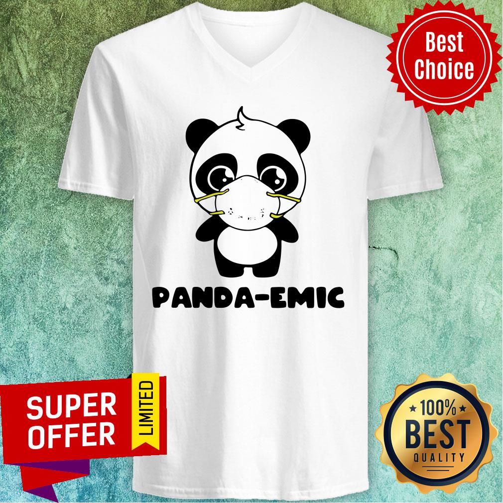 Panda Emic Cute Quarantine Social Distancing Shirt