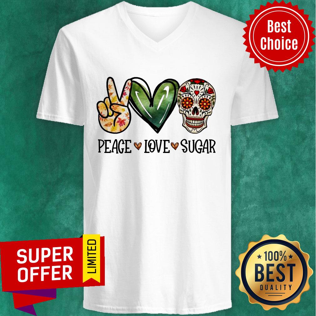 Peace Love Sugar Skull Shirt