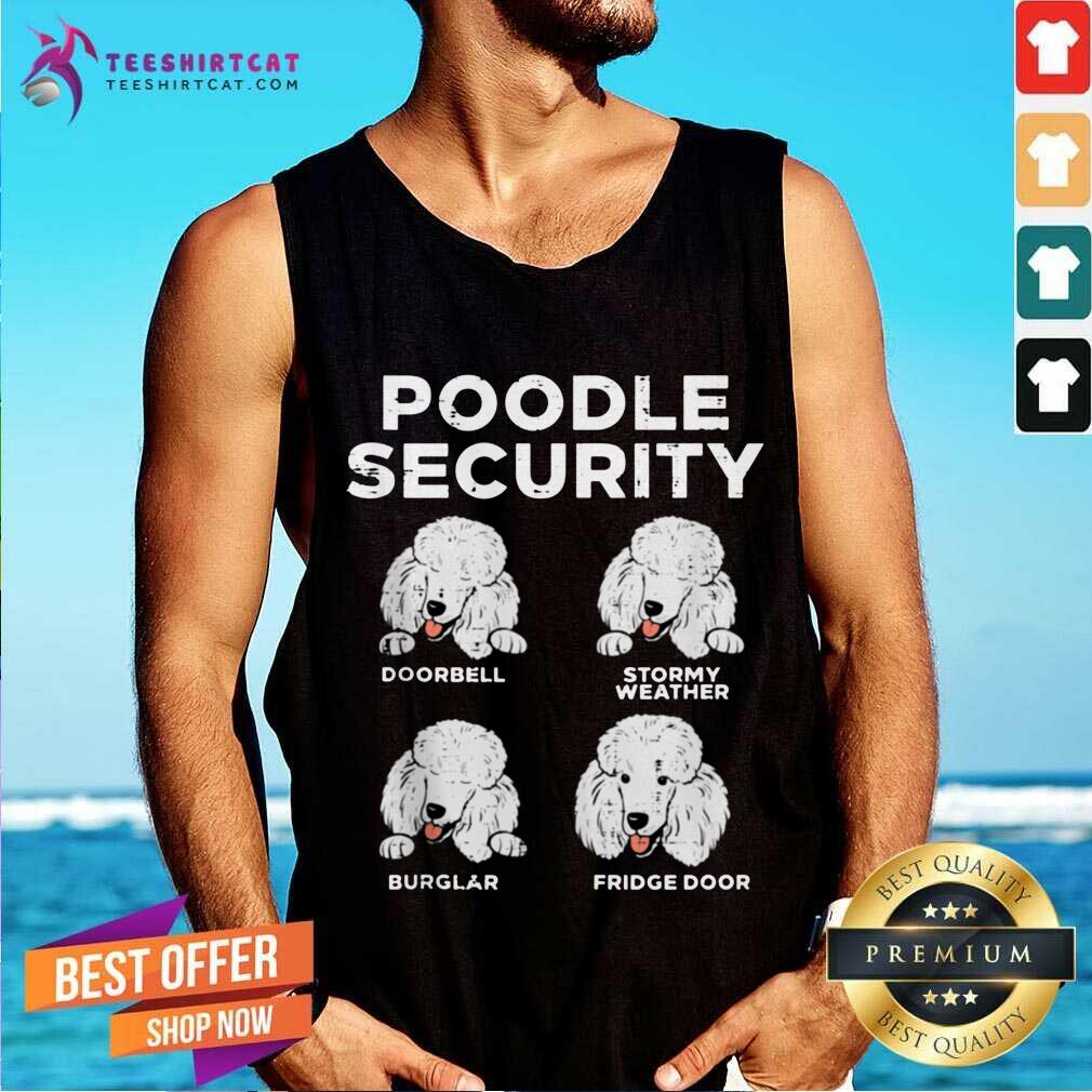 Perfect Poodle Security Animal Pet Guard Dog Owner Shirt