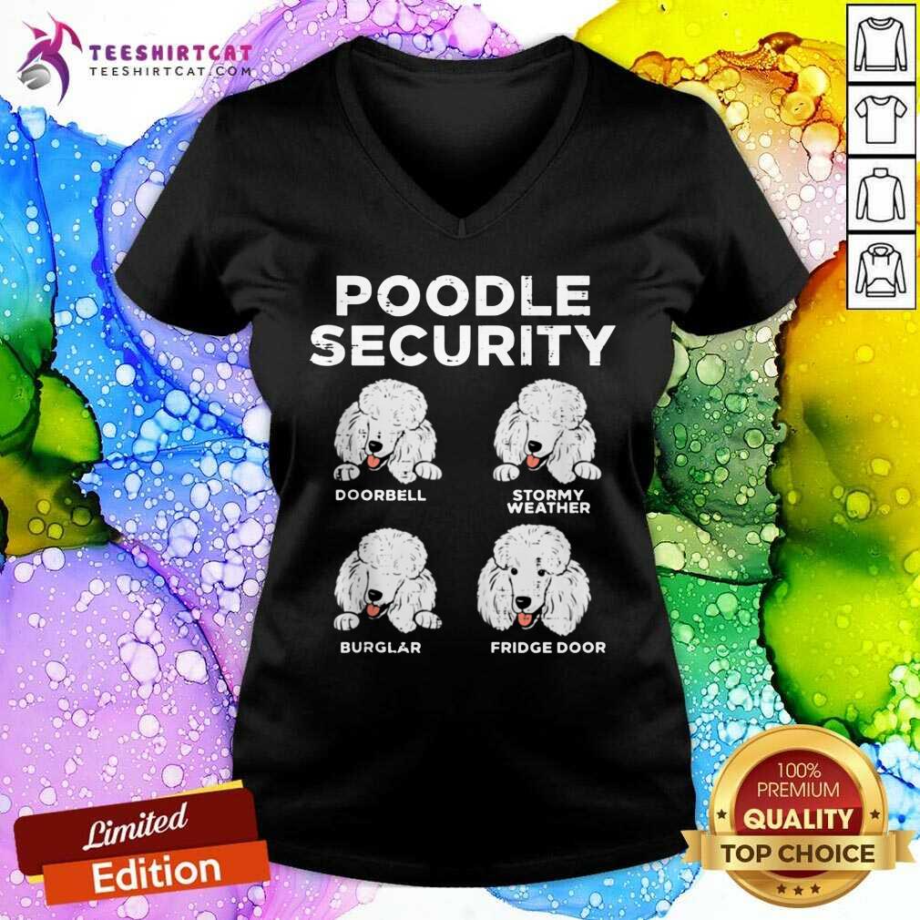 Perfect Poodle Security Animal Pet Guard Dog Owner Shirt
