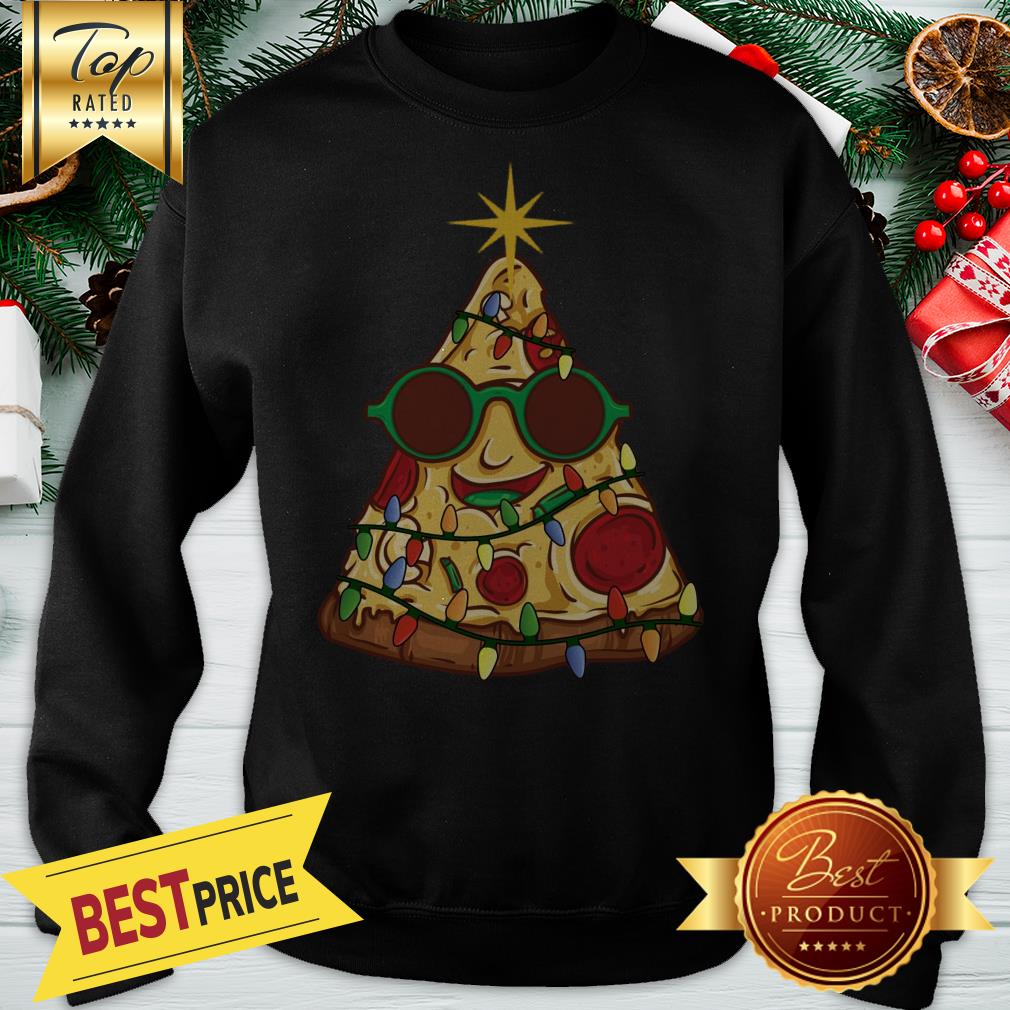 Pizza Christmas Tree Shirt