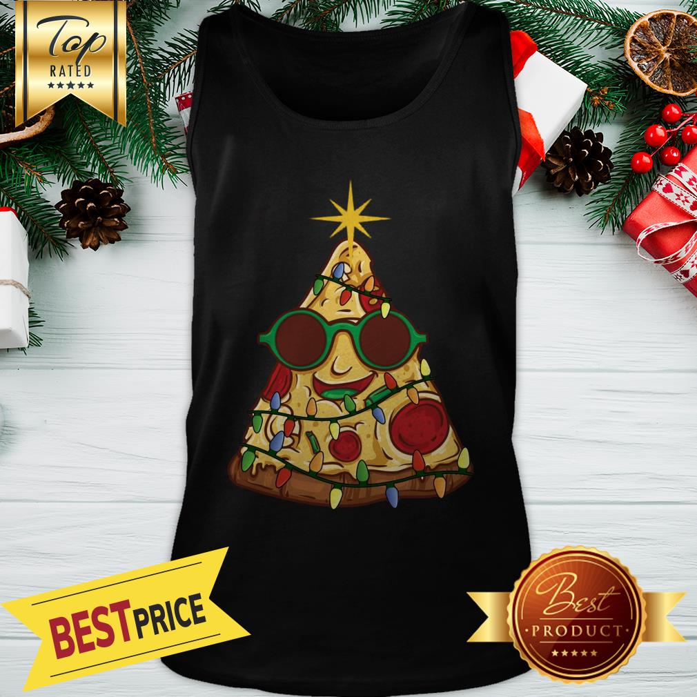 Pizza Christmas Tree Shirt