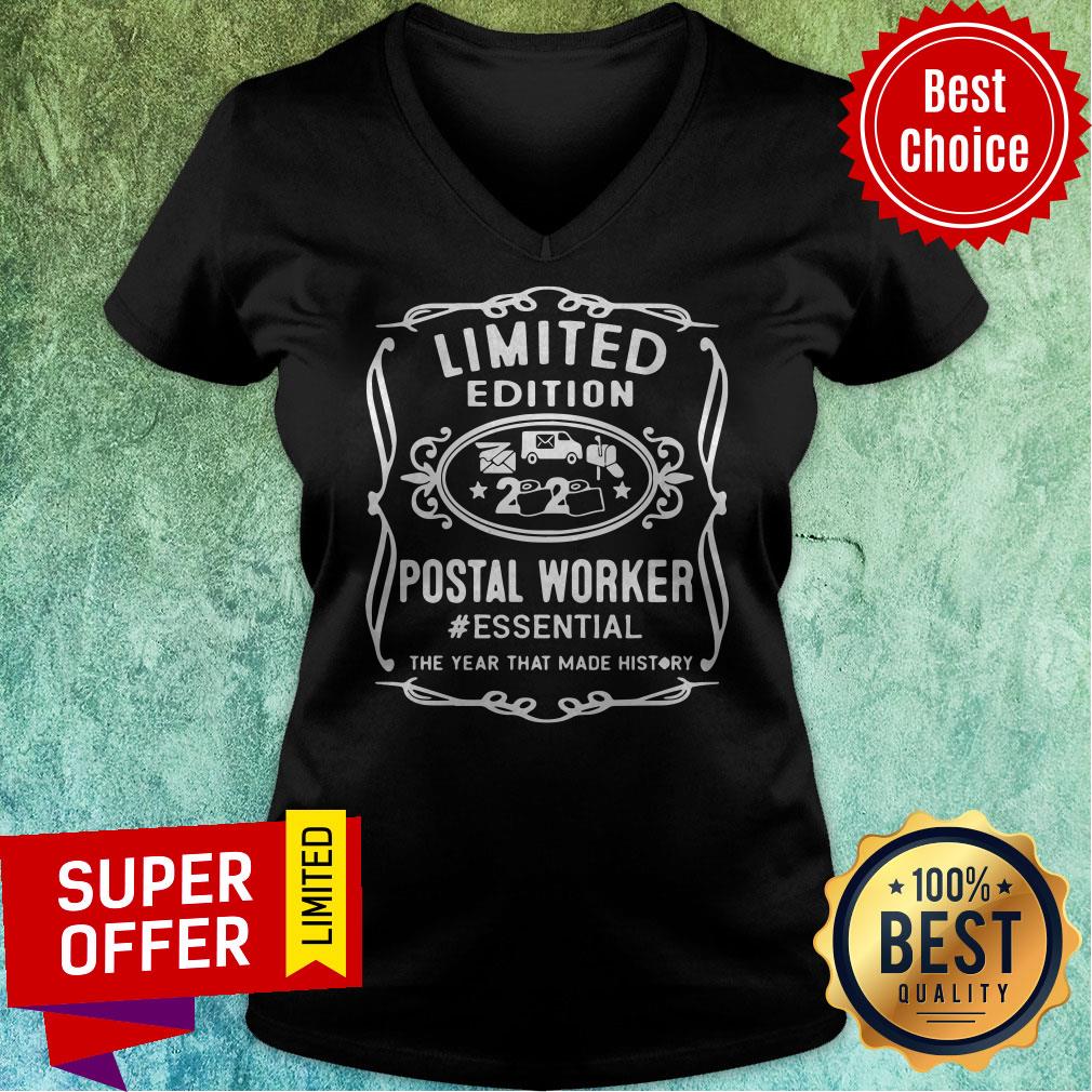 Postal Worker Essential The Year That Made History Coronavirus Shirt