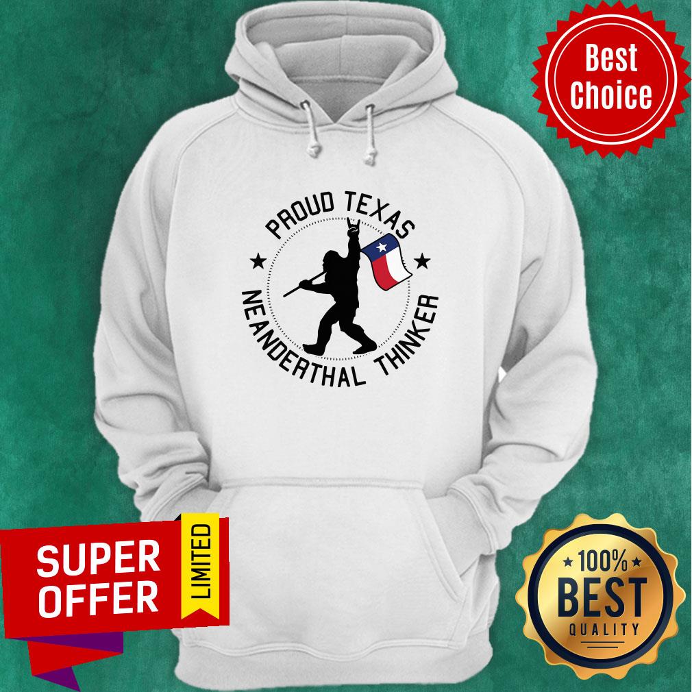Preium Proud Texas Texas Neanderthals Thinker Shirt