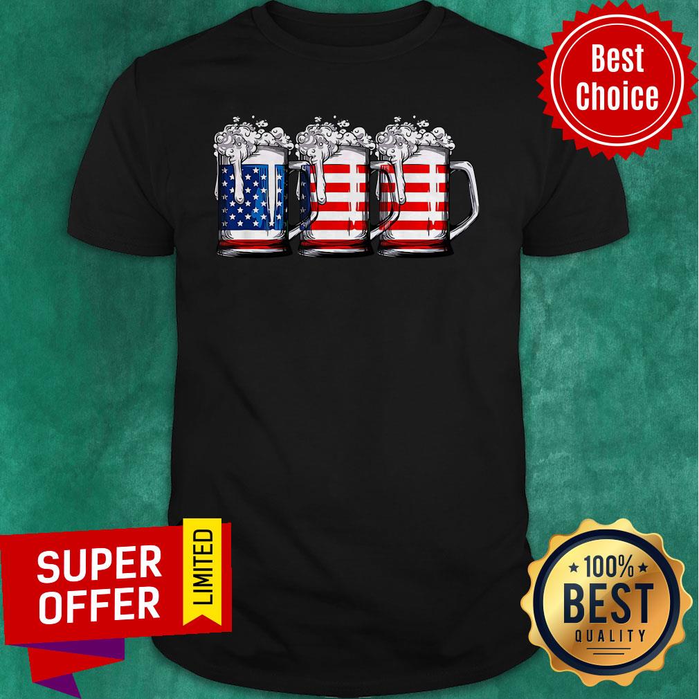 Premium Beer America Happy Independence Day Shirt