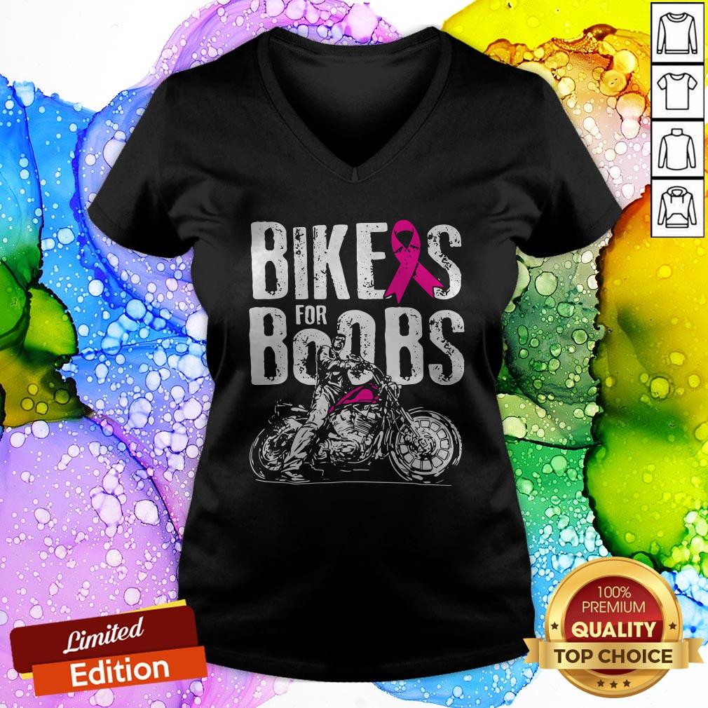 Premium Bikers For Boobs Shirt