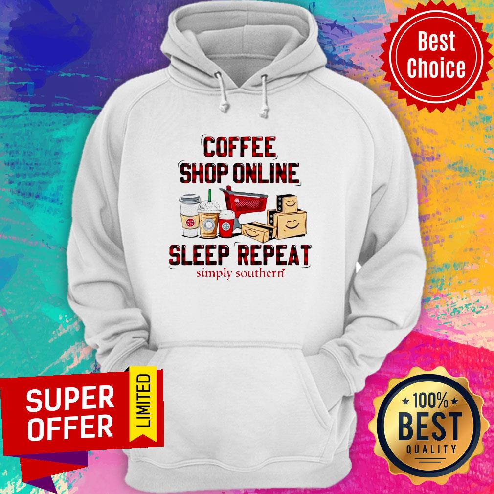 Premium Coffee Shop Online Sleep Repeat Simply Southern Shirt
