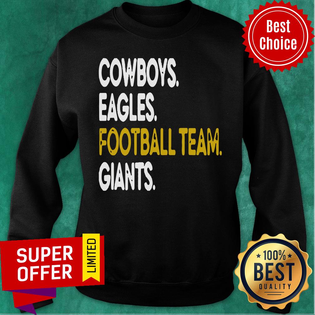 Premium Cowboys Eagles Football Team Giants Shirt