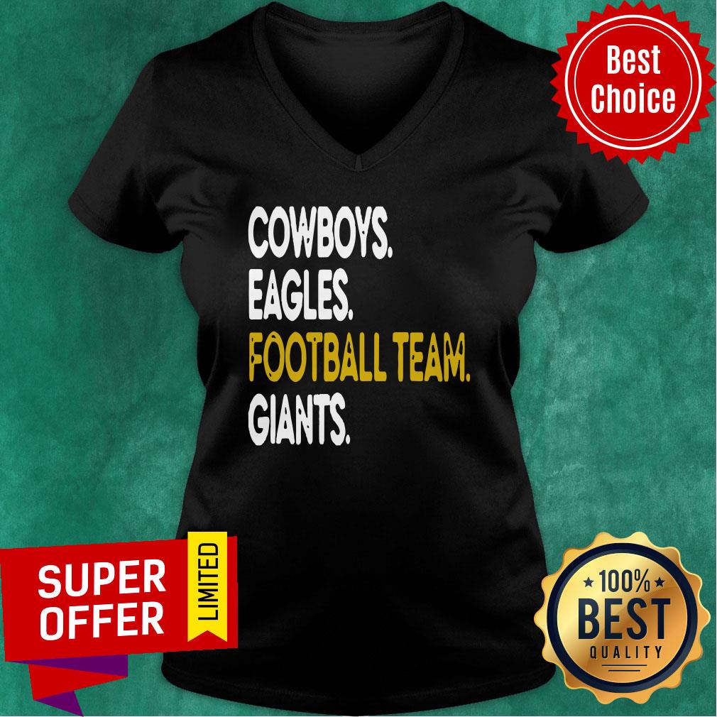 Premium Cowboys Eagles Football Team Giants Shirt