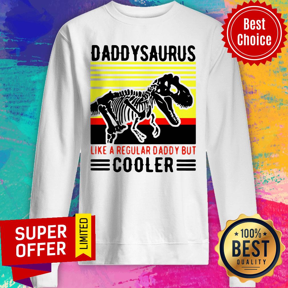Premium Daddy Saurus Like A Regular Dady Only But Cooler Shirt