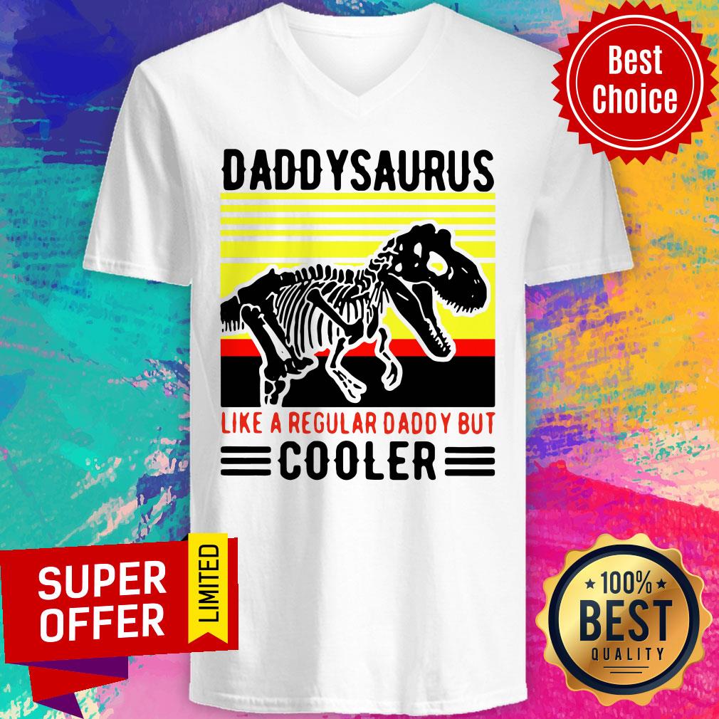 Premium Daddy Saurus Like A Regular Dady Only But Cooler Shirt