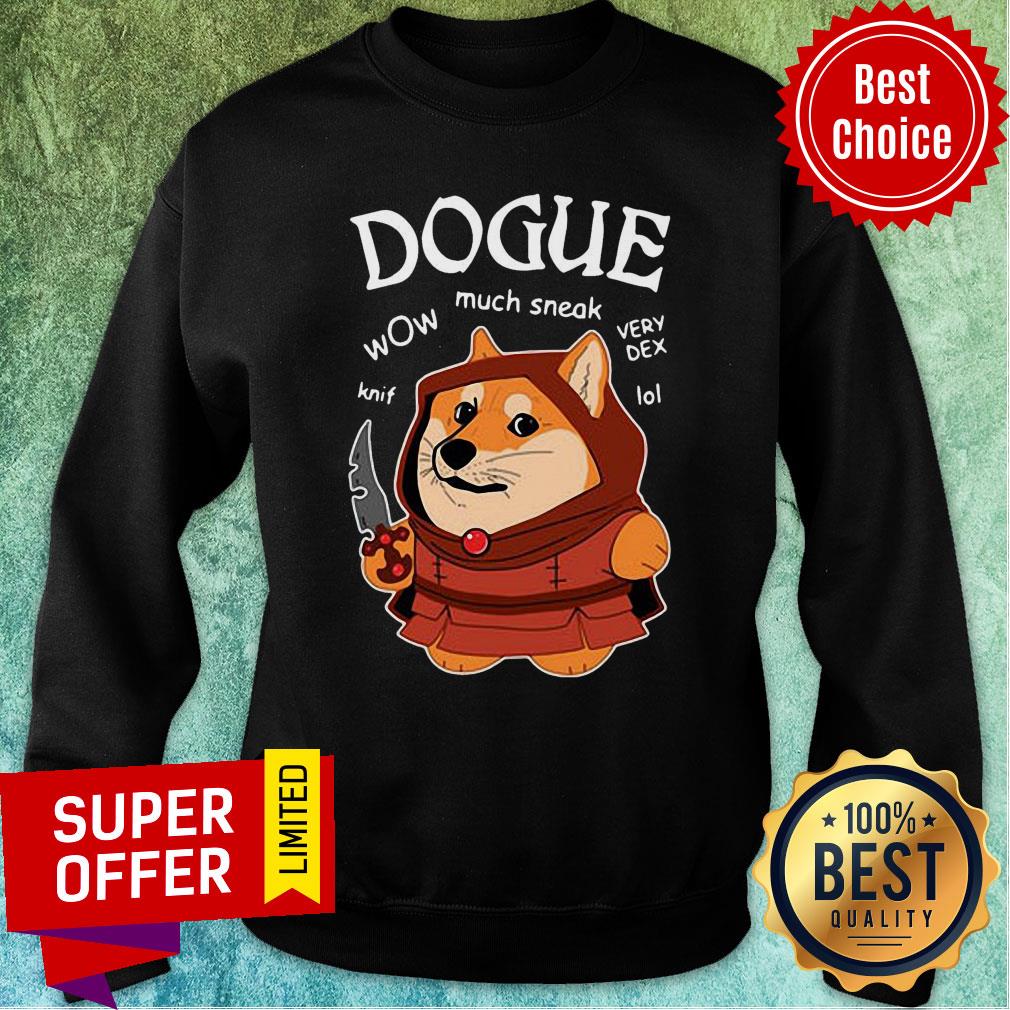 Premium Dogue Wow Much Sneak Very Dex Knif Lol Corgi Shirt