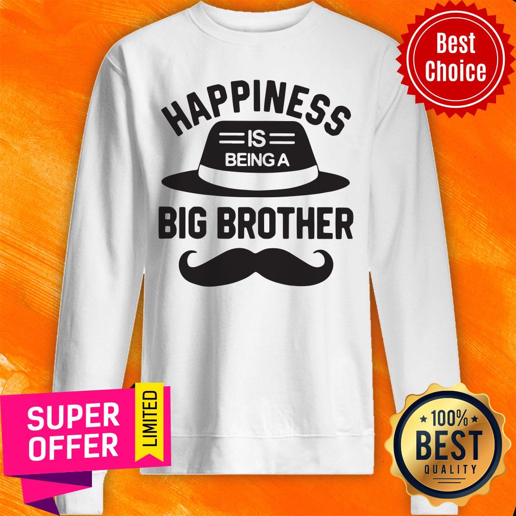 Premium Happiness Is Being A Big Brother Shirt