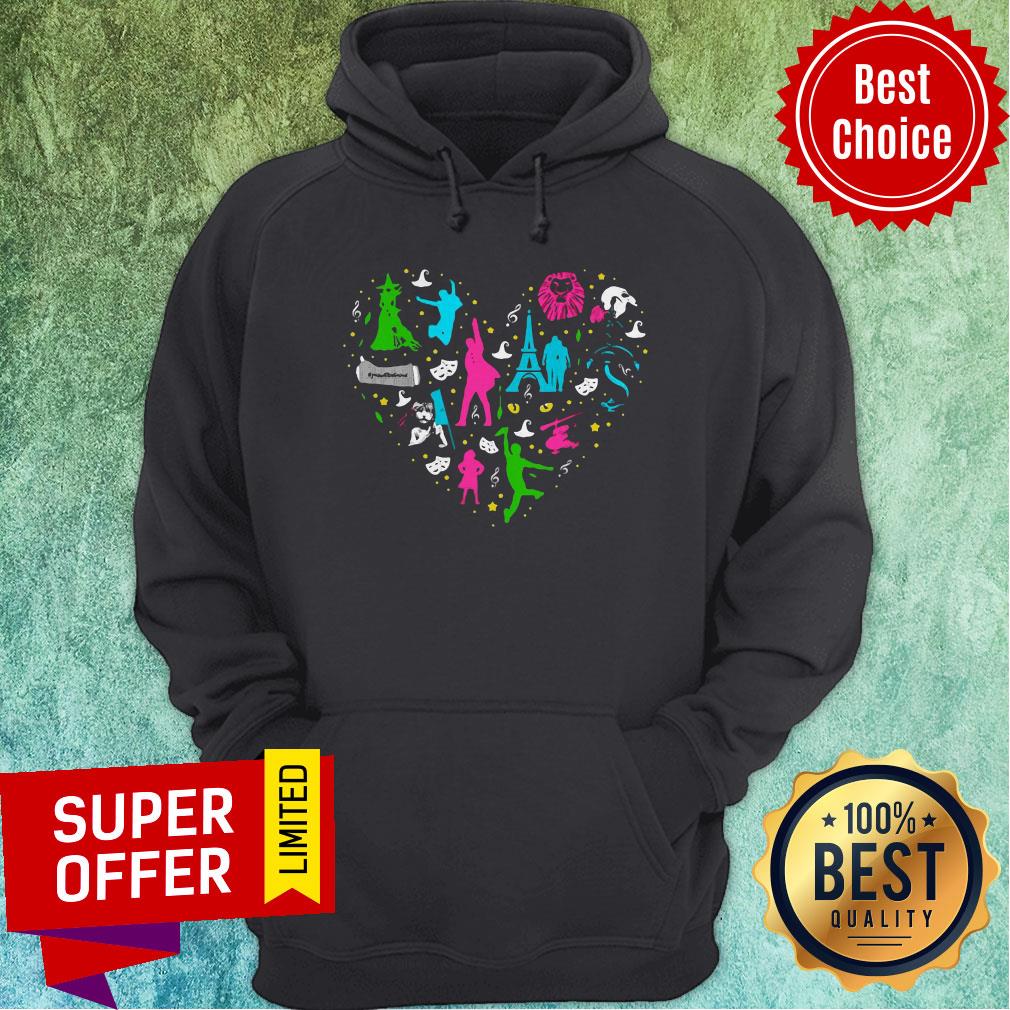 Premium Heart Love Musicals Christmas Shirt