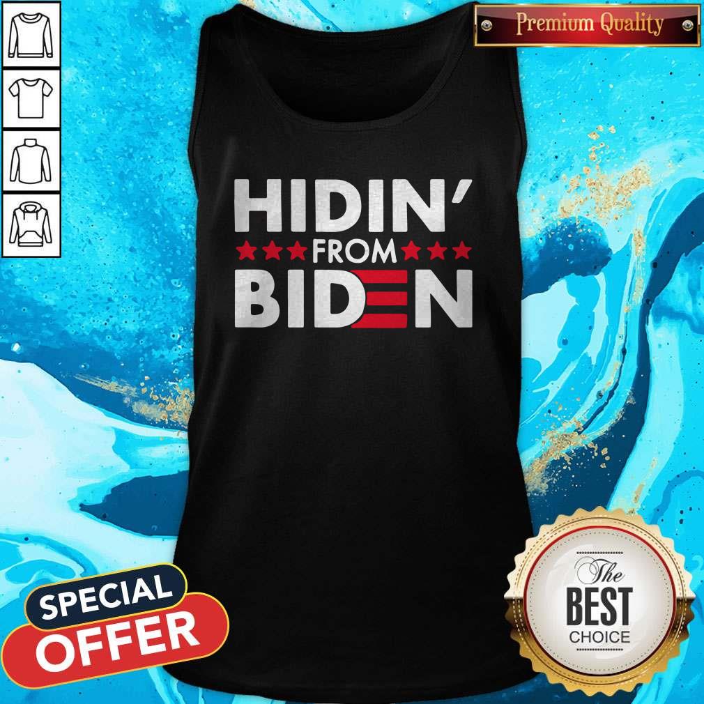 Premium Hidin’ From Biden 2020 Vote Shirt