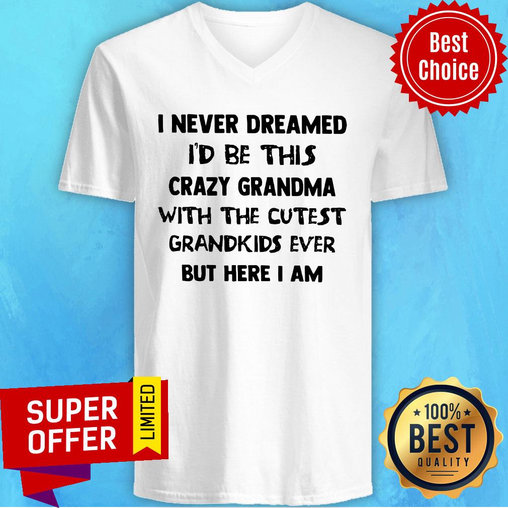 Premium I Never Dreamed I'd Be This Crazy Grandma Shirt