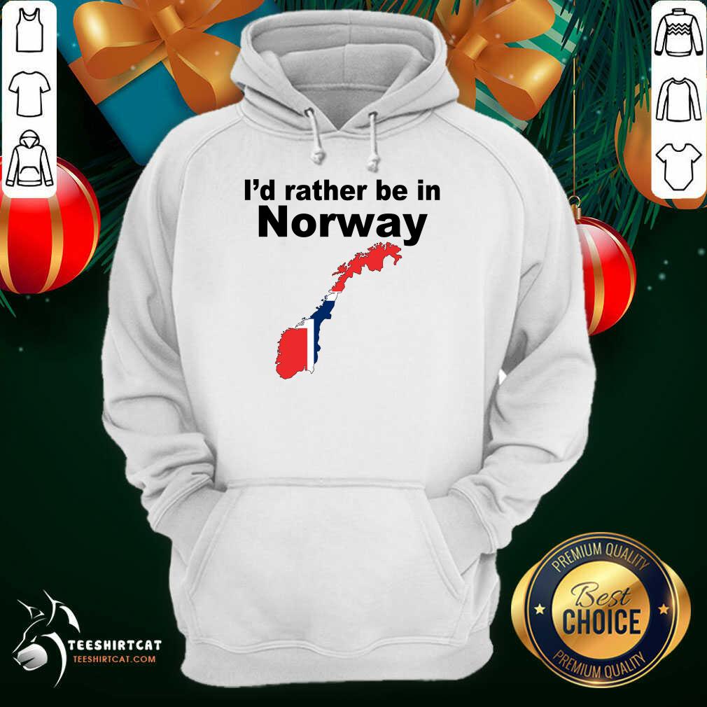 Premium I'd Rather Be In Norway Shirt