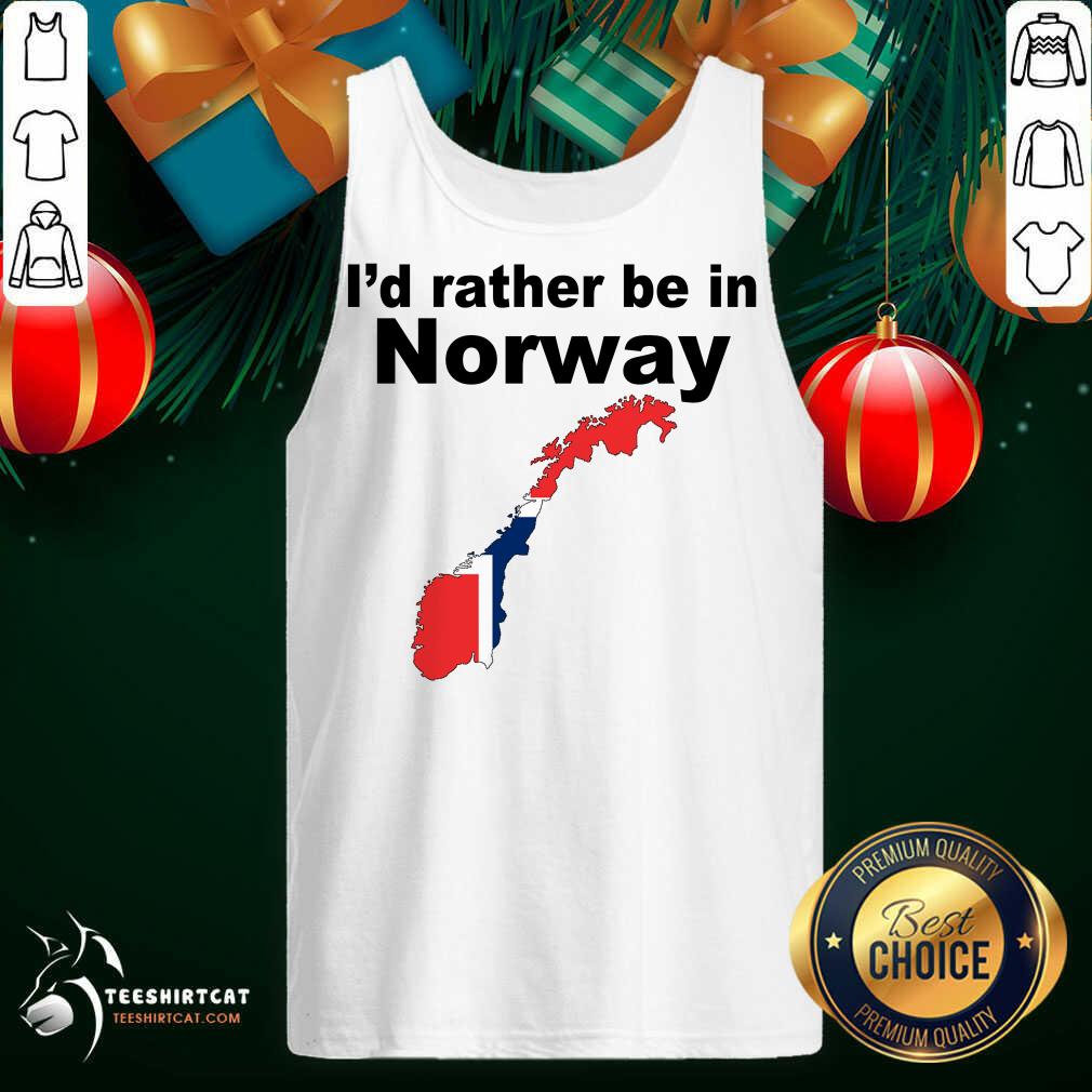 Premium I'd Rather Be In Norway Shirt