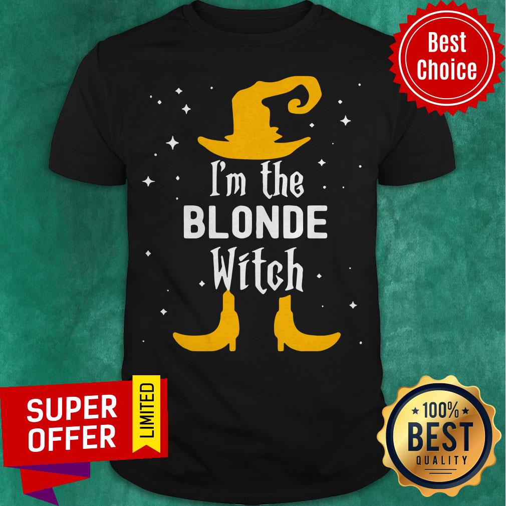 Premium I’m The Blonde Witch Matching Halloween Shirt
