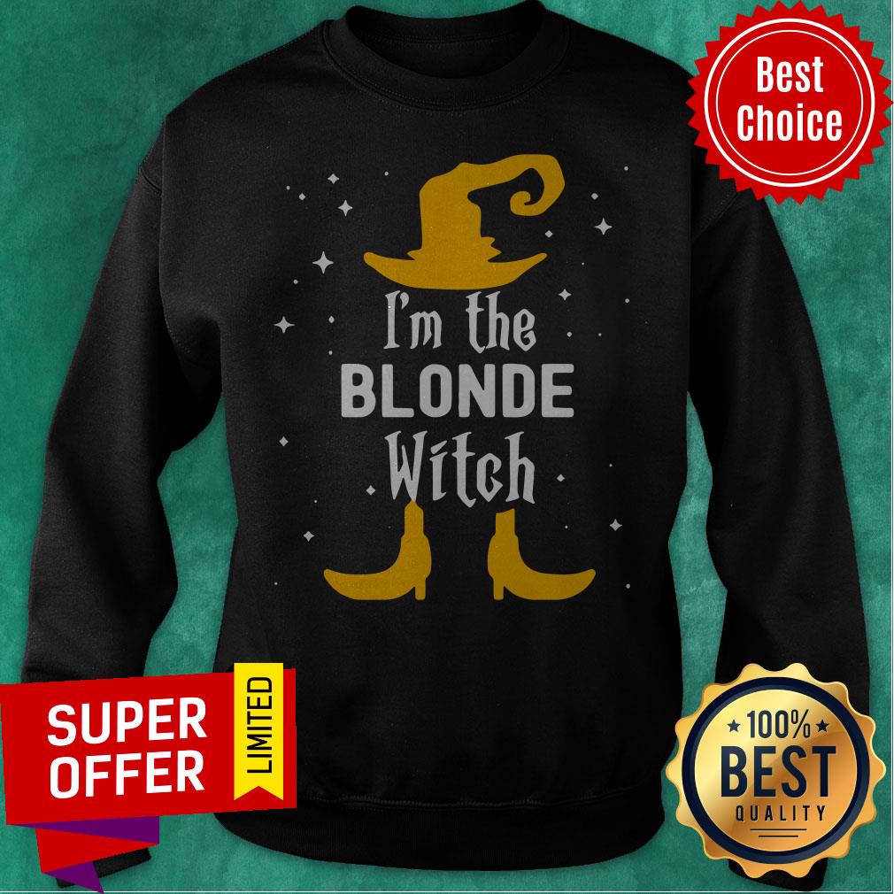 Premium I’m The Blonde Witch Matching Halloween Shirt