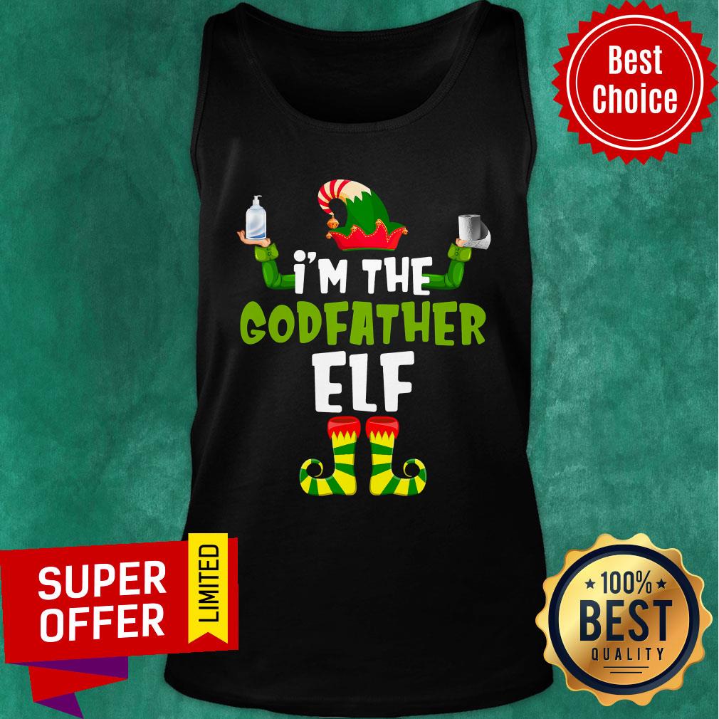 Premium I'm The Godfather Elf Quarantine Matching Christmas Shirt