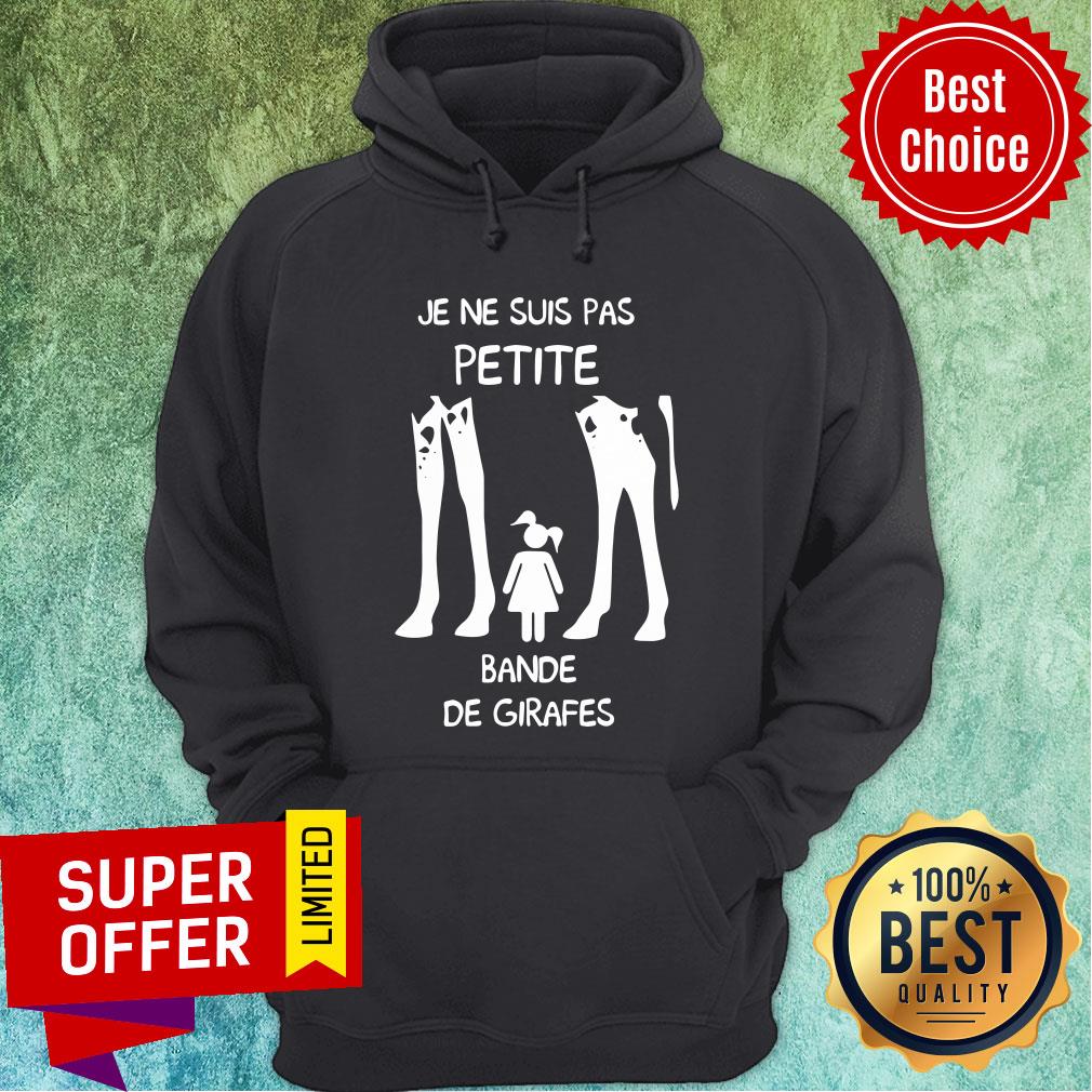 Premium Je Ne Suis Pas Petite Bande De Girafes Shirt