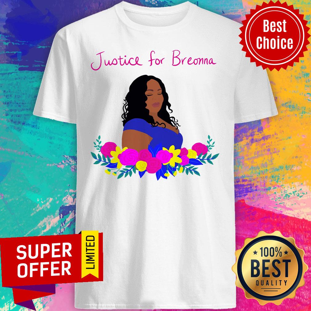 Premium Justice For Breonna Flower Shirt
