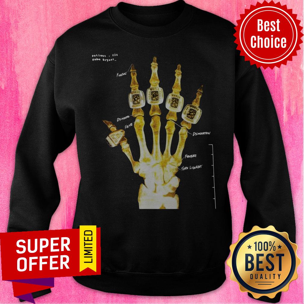 Premium Kobe Hand X Ray Gold Shirt