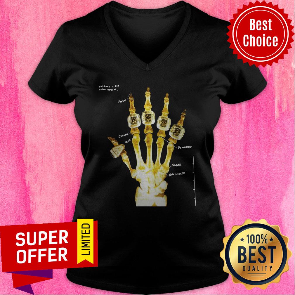 Premium Kobe Hand X Ray Gold Shirt