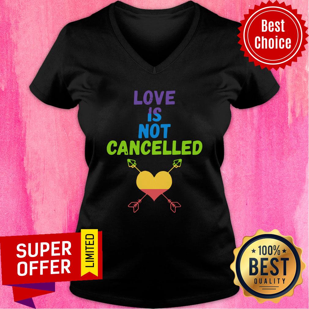 Premium Love Is Not Cancelled Shirt