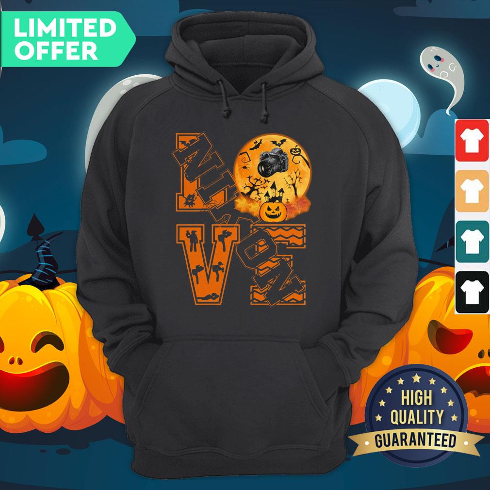 Premium Love Nikon Halloween Shirt