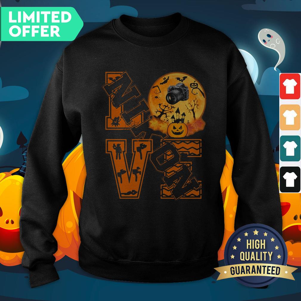 Premium Love Nikon Halloween Shirt