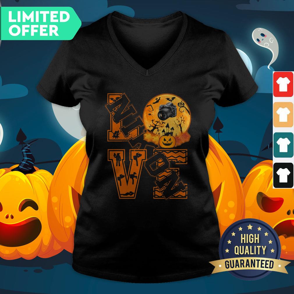 Premium Love Nikon Halloween Shirt