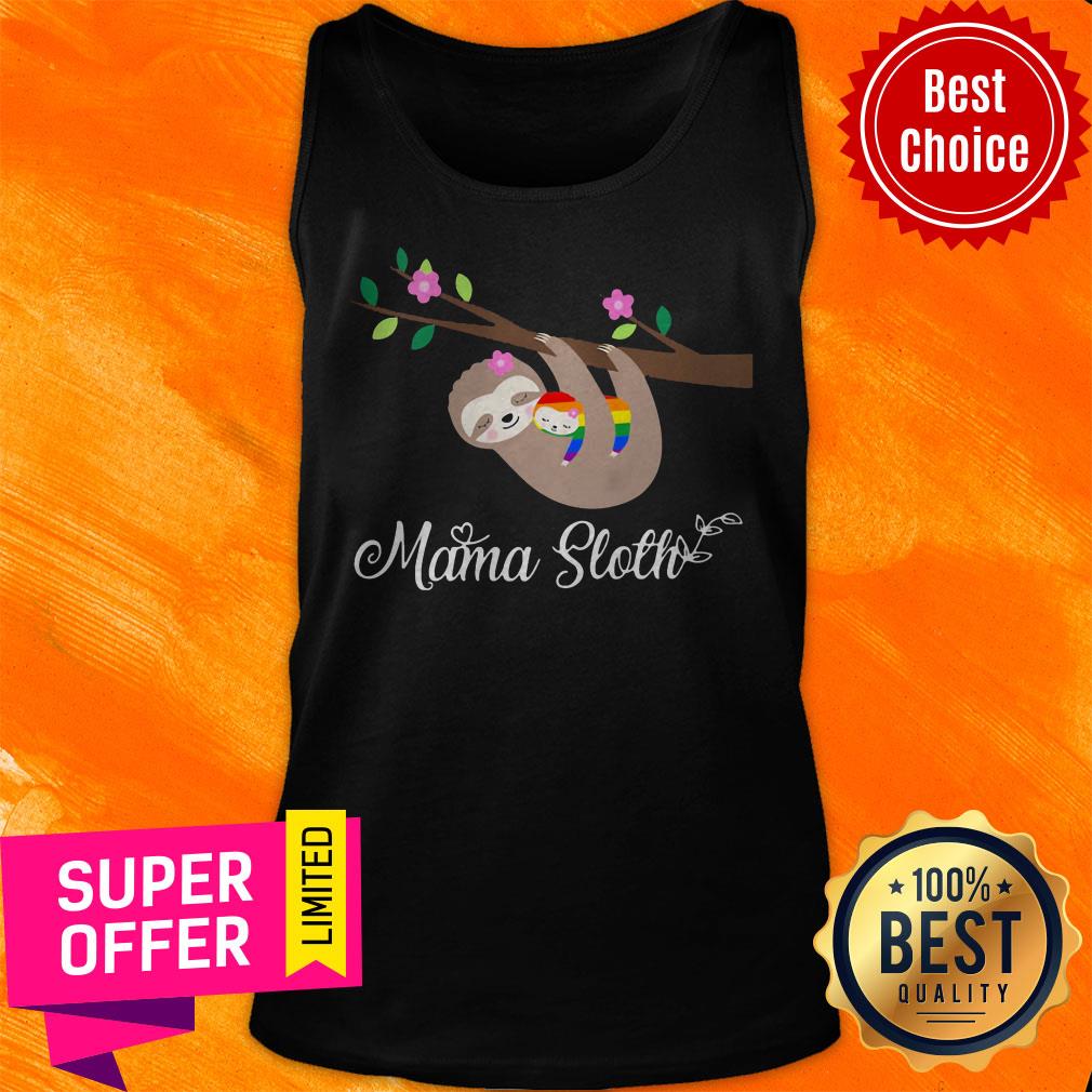 Premium Mama Sloth LGBT Shirt