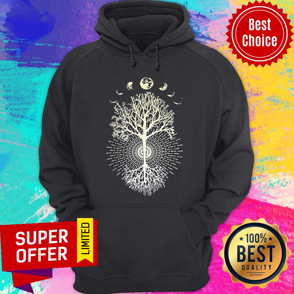 Premium Moon Phases of the Moon Tree Shirt