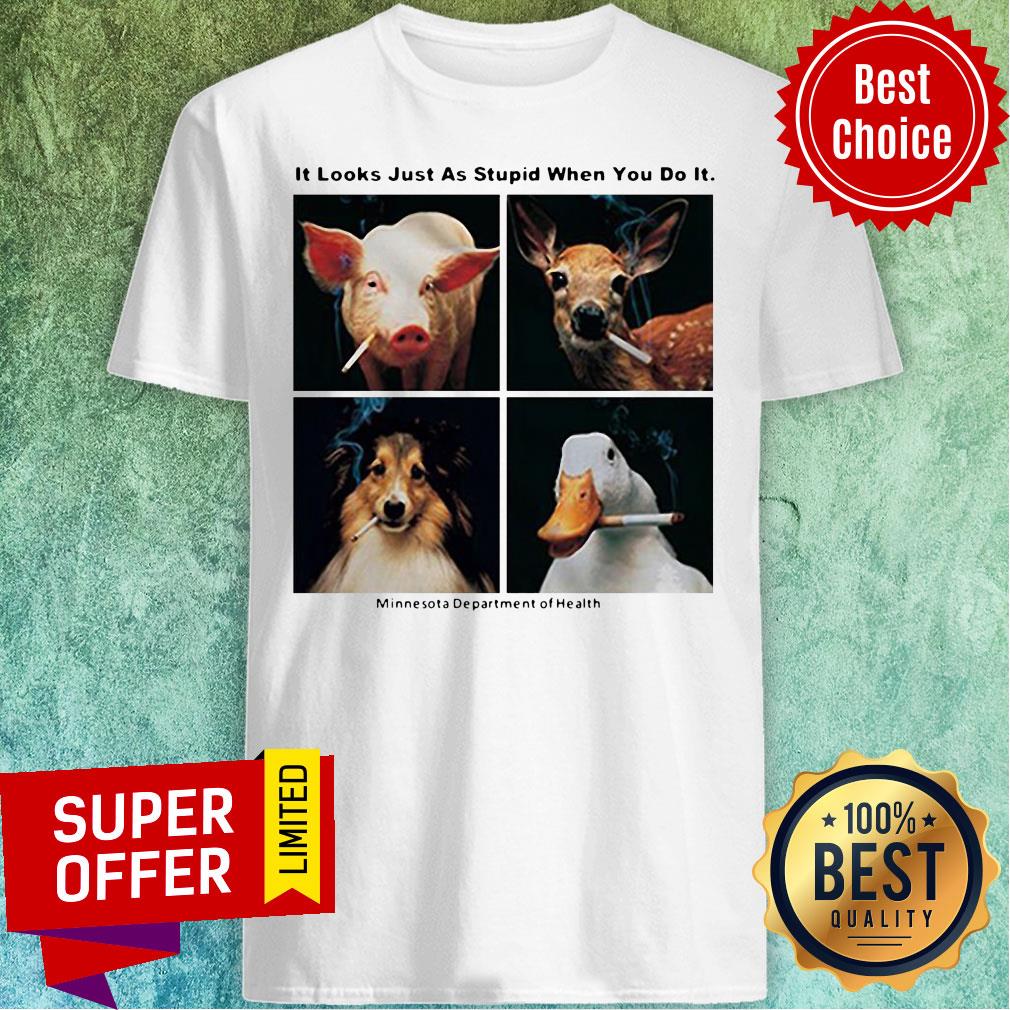 Premium Neck Gaiter It Looks Just As Stupid When You Do Shirt