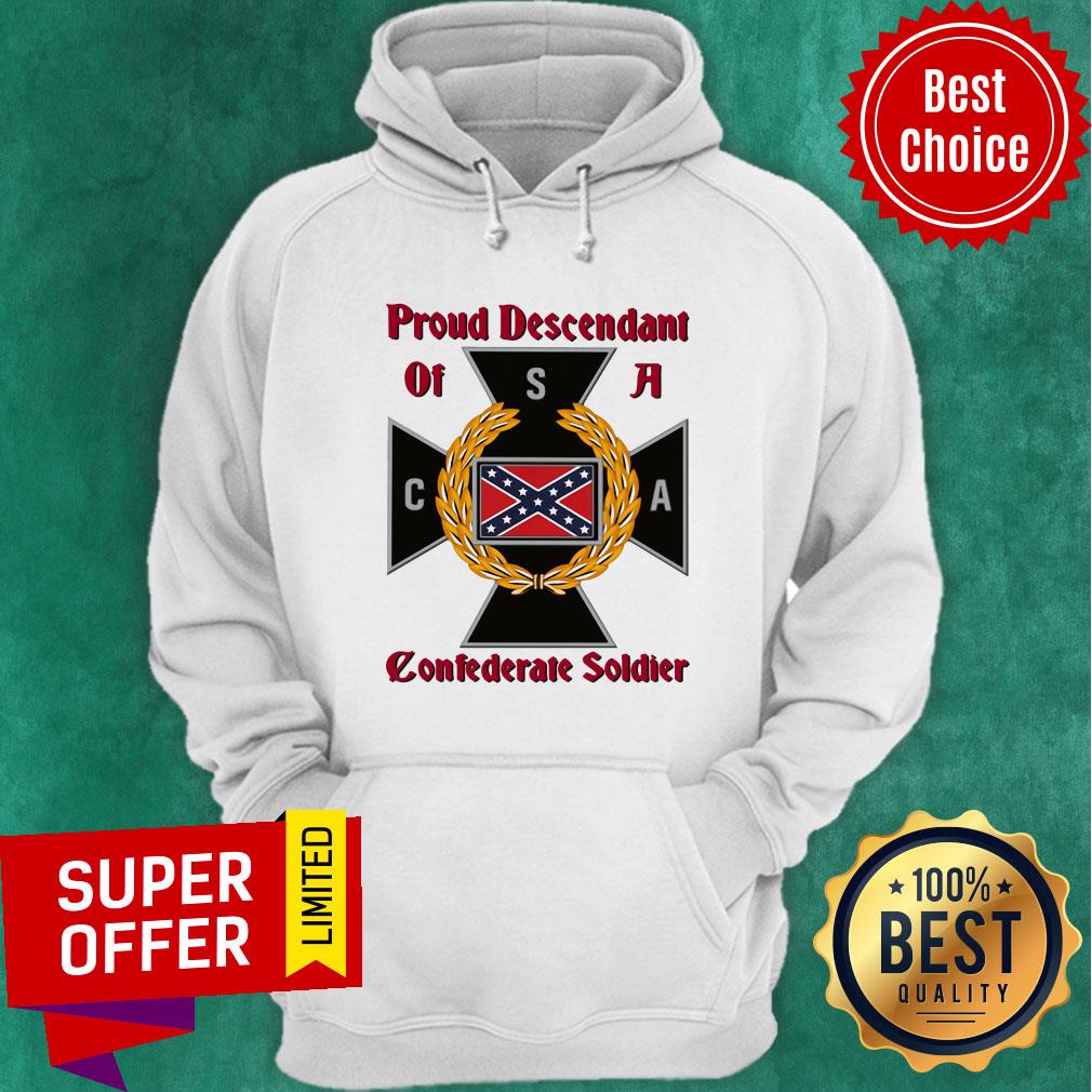 Premium Proud Descendant Of A Confederate Soldier Shirt