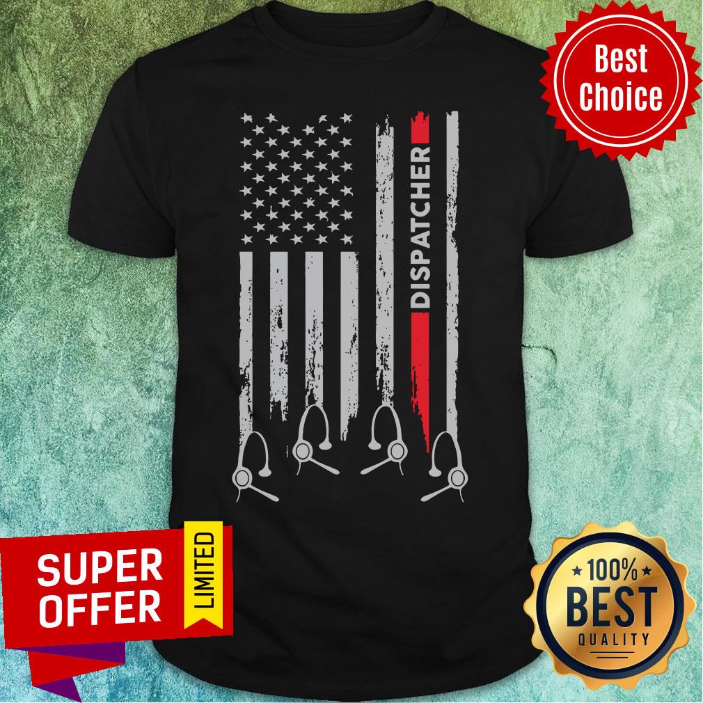 Premium Proud Dispatcher American Flag Shirt