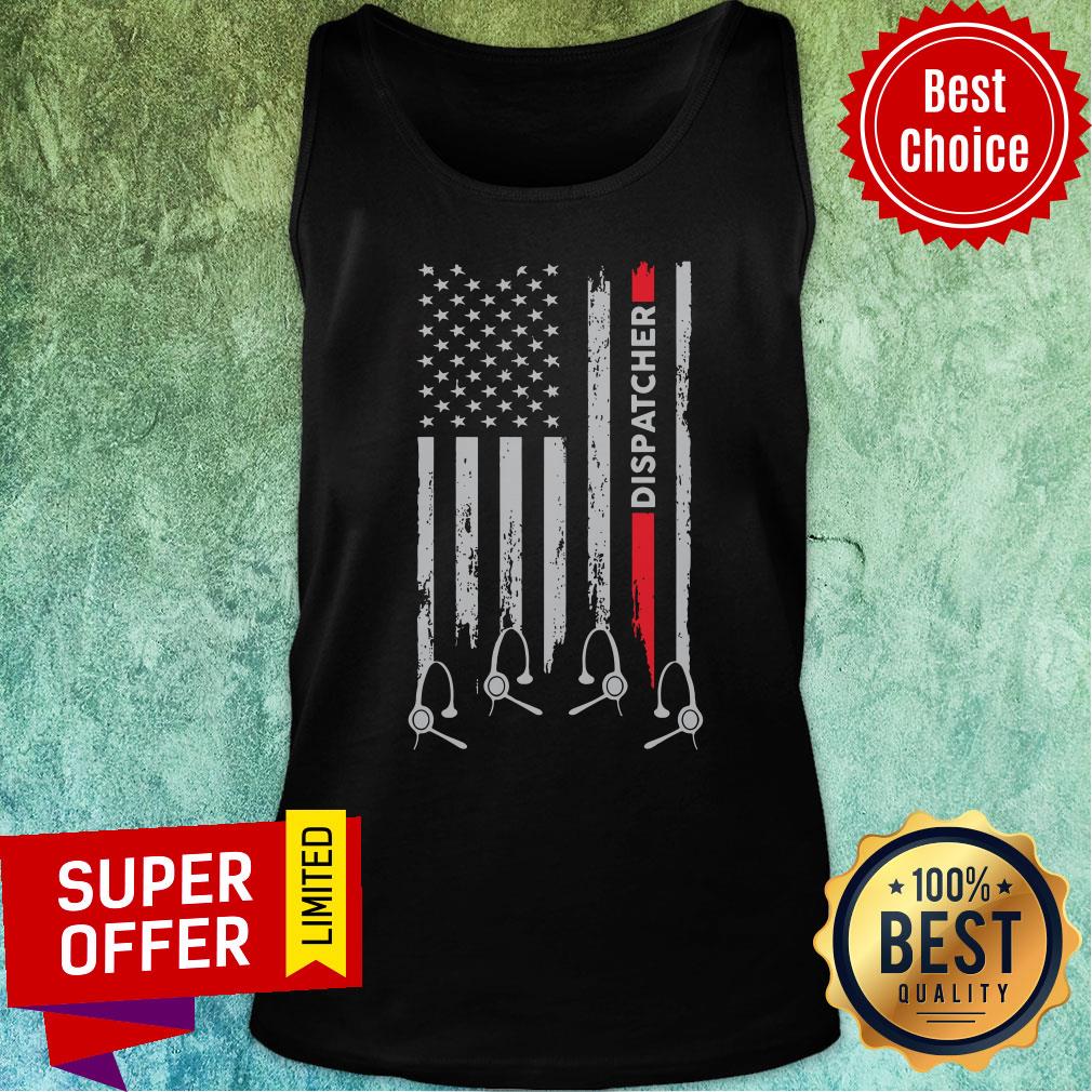 Premium Proud Dispatcher American Flag Shirt