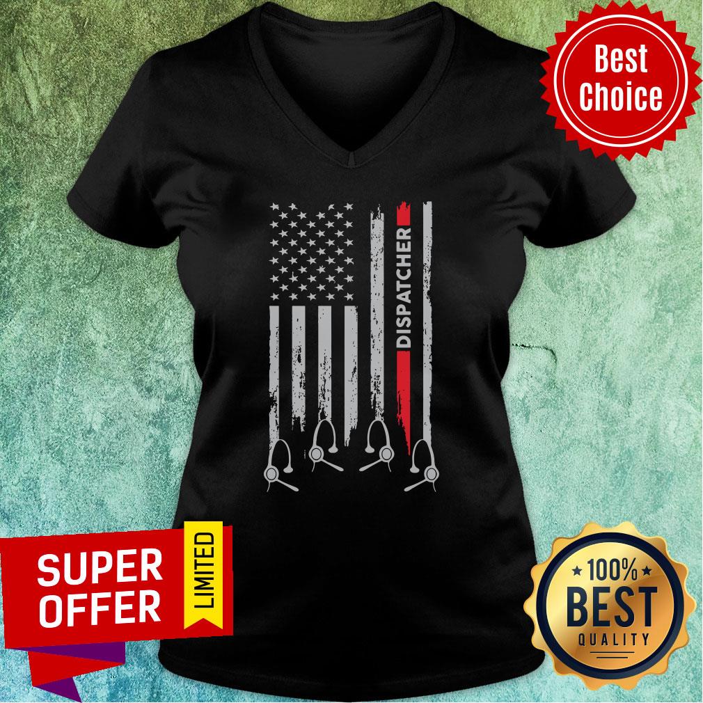 Premium Proud Dispatcher American Flag Shirt