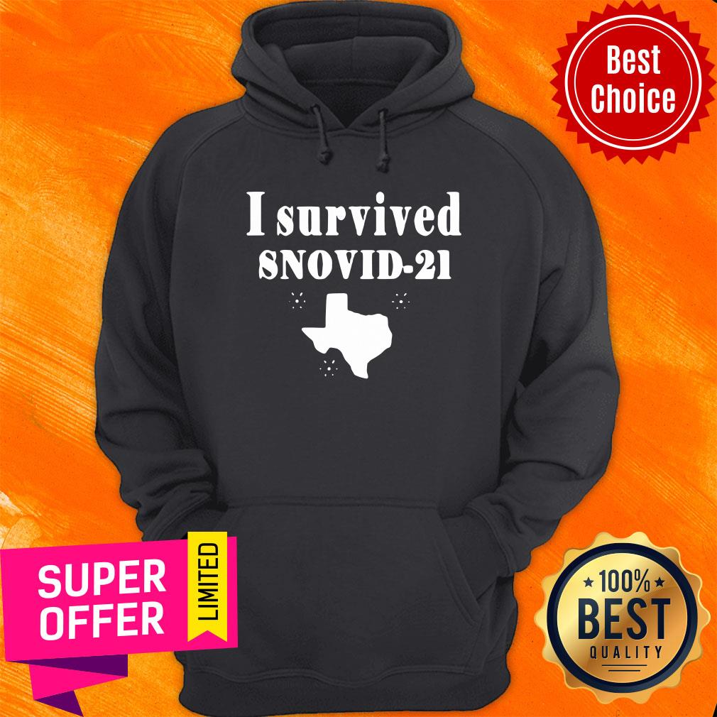Premium Texas I survived Snovid 2021 Shirt