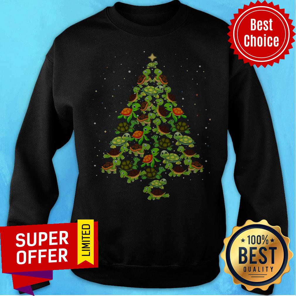 Premium Turtles Tree Christmas Shirt