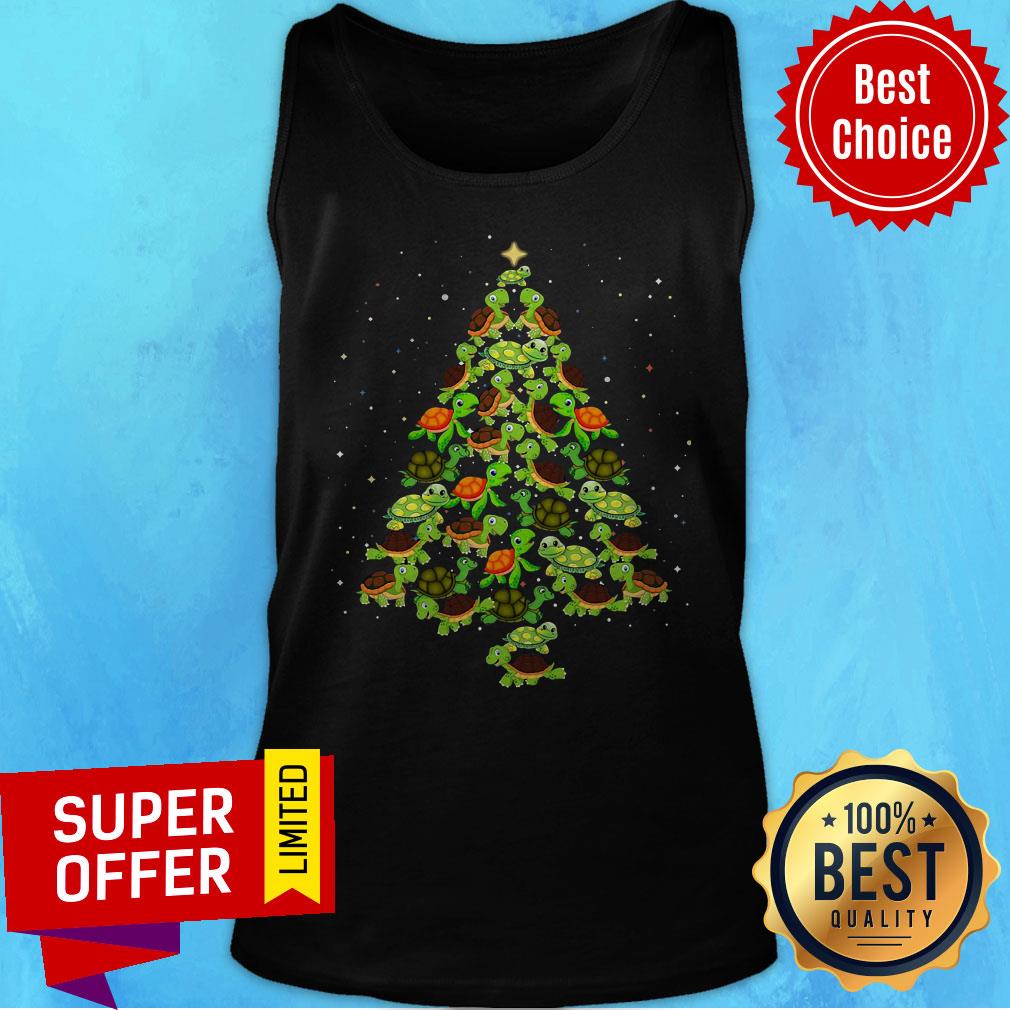 Premium Turtles Tree Christmas Shirt